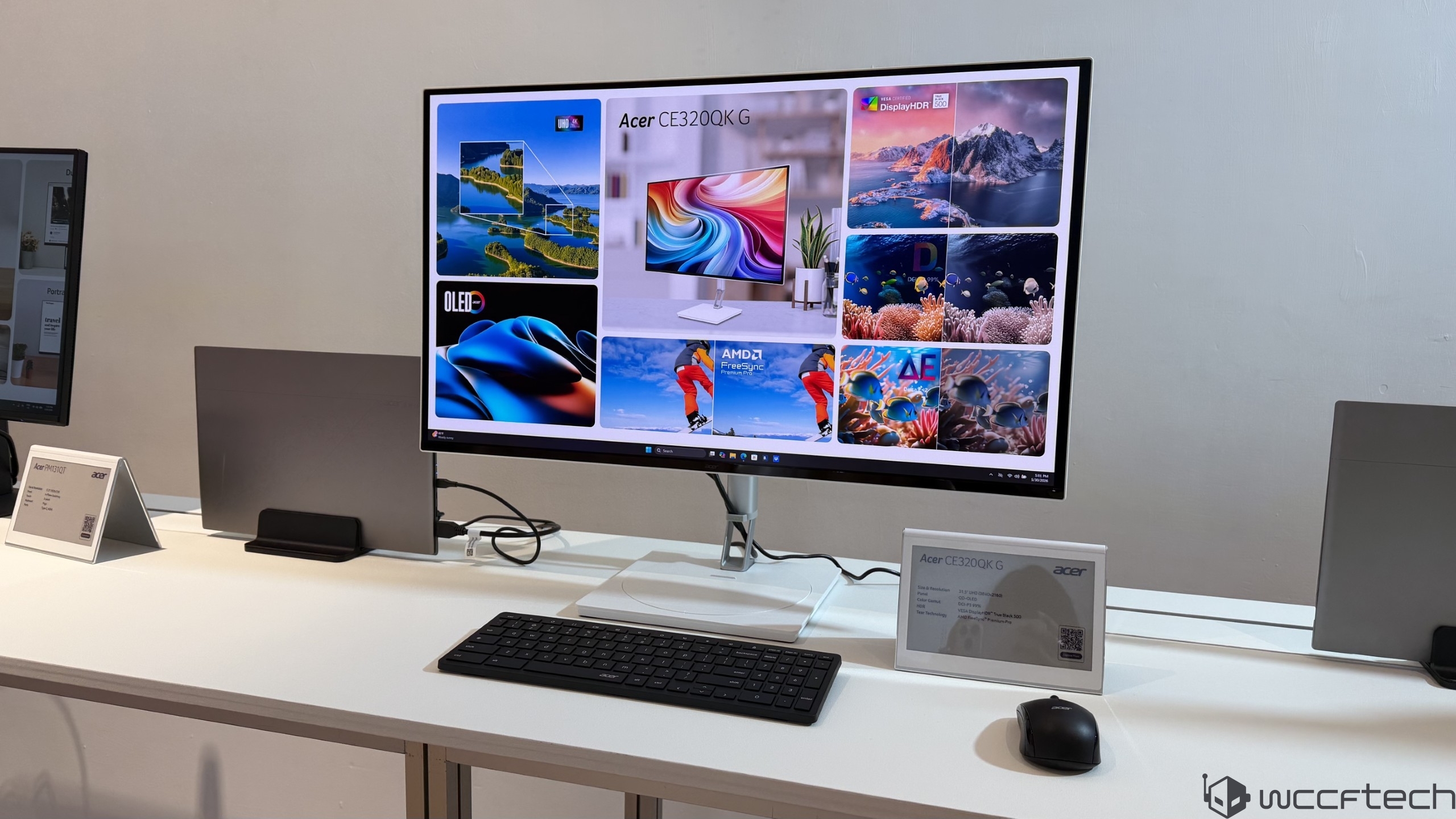 Οθόνη Acer CE320QK G με χαρακτηριστικά OLED.