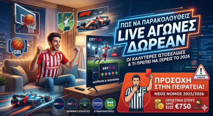 Live Αγώνες Δωρεάν το 2026: Τι Λειτουργεί Πραγματικά – Links Live Αγώνες Δωρεάν το 2026: Τι Λειτουργεί Πραγματικά - Links