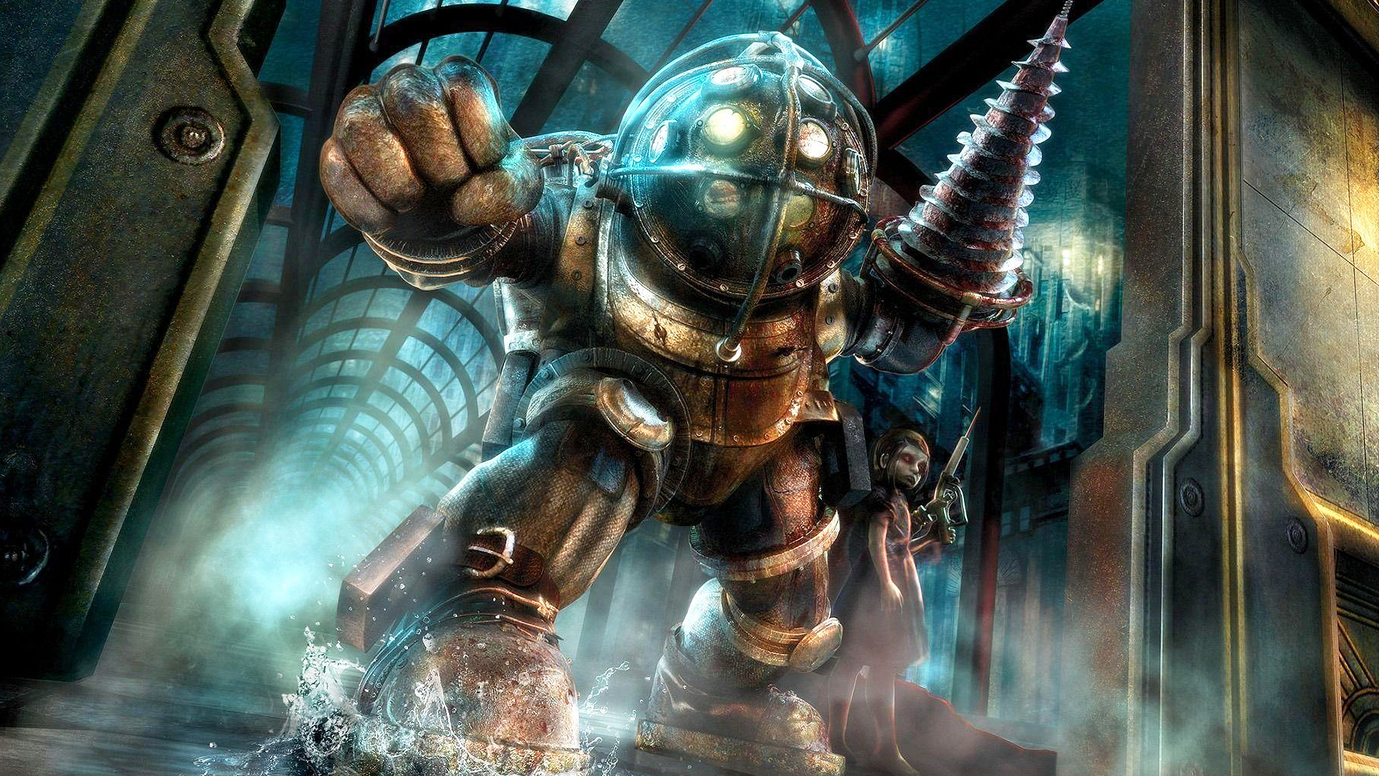 Εξώφυλλο του πρώτου 'Bioshock' παιχνιδιού