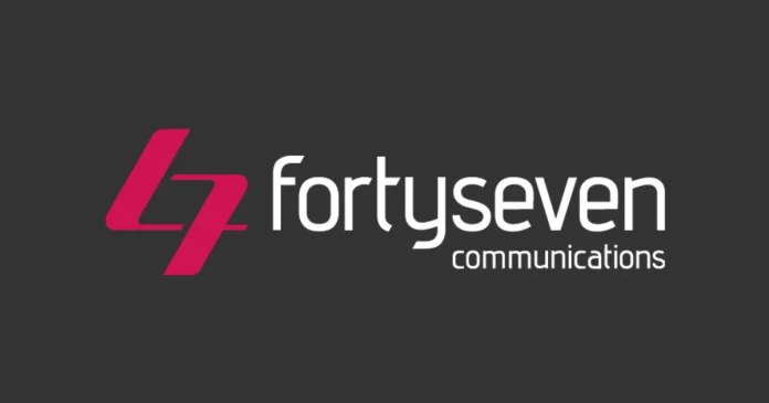 Fortyseven Communications: Νέο υποκατάστημα στο ΗΒ με Indigo Pearl Fortyseven Communications: Νέο υποκατάστημα στο ΗΒ με Indigo Pearl