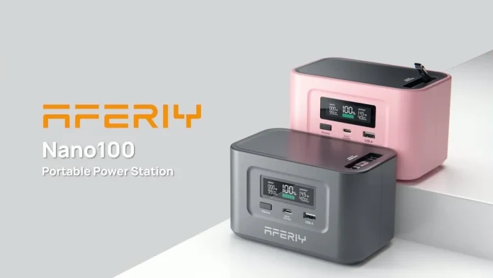 AFERIY Nano100: Φορητός Σταθμός Ρεύματος 100W στα 58€! AFERIY Nano100: Φορητός Σταθμός Ρεύματος 100W στα 58€!