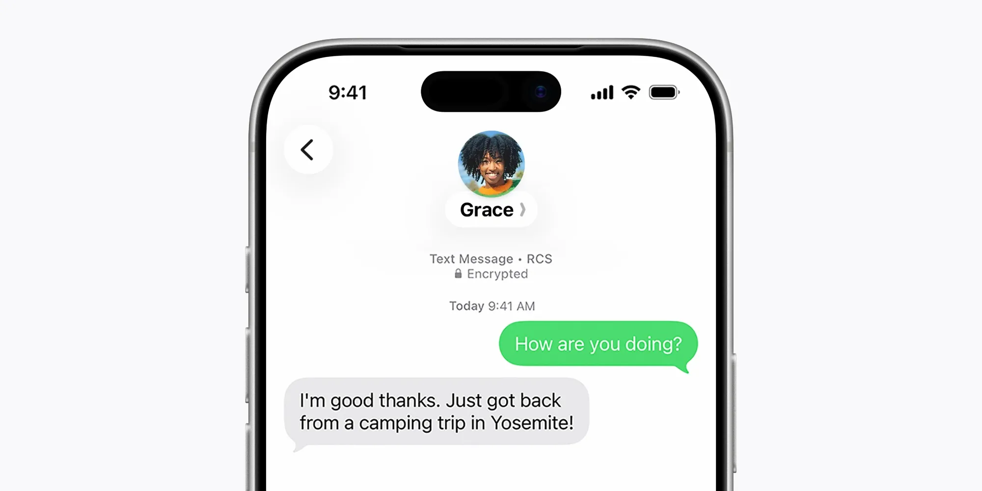 RCS messages encryption
