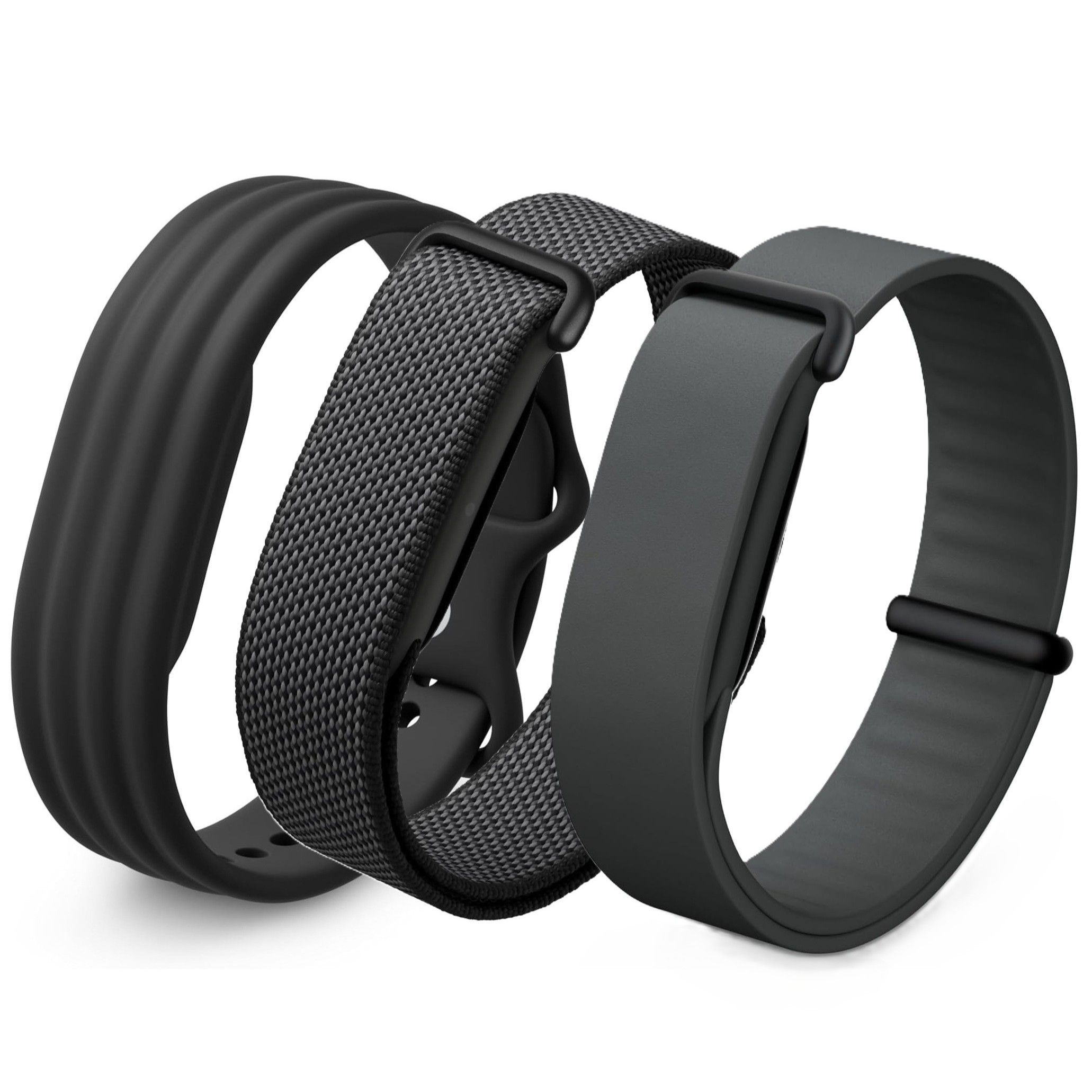 Google Fitbit Air σε Obsidian - Performance Loop Band, Active Band & Elevated Modern Band